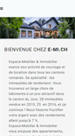 Mobile Screenshot of e-mi.ch